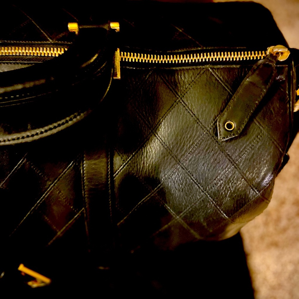 Chanel Quilted Lambskin Leather Vintage Boston Bag💎🇮🇹💼 - Picture 10 of 11